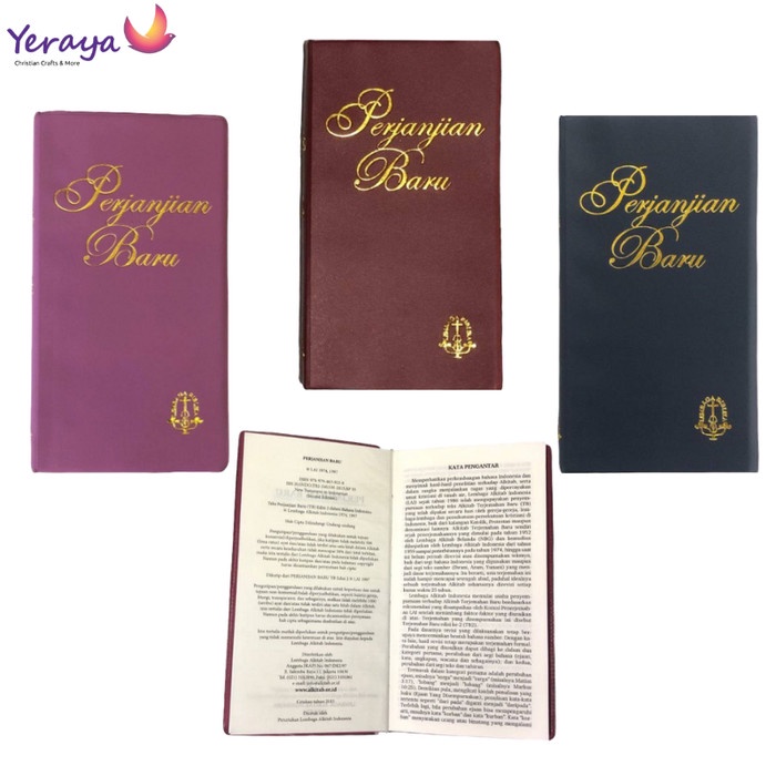 Ready Alkitab Katolik Perjanjian Baru Pb -Lbi Tb 2 Buku Rohani Kitab Suci Katolik