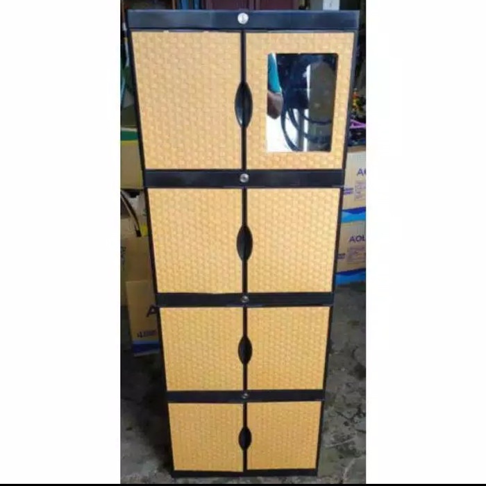 Aquose Mini Rotan Kaca Susun 4