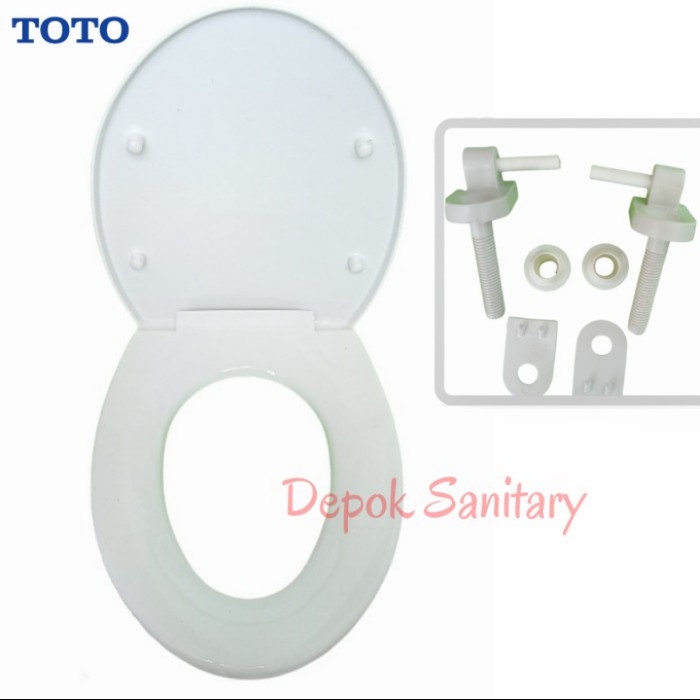 TERLARIS Cover closet model toto/ tutup kloset model toto/ cover closet
