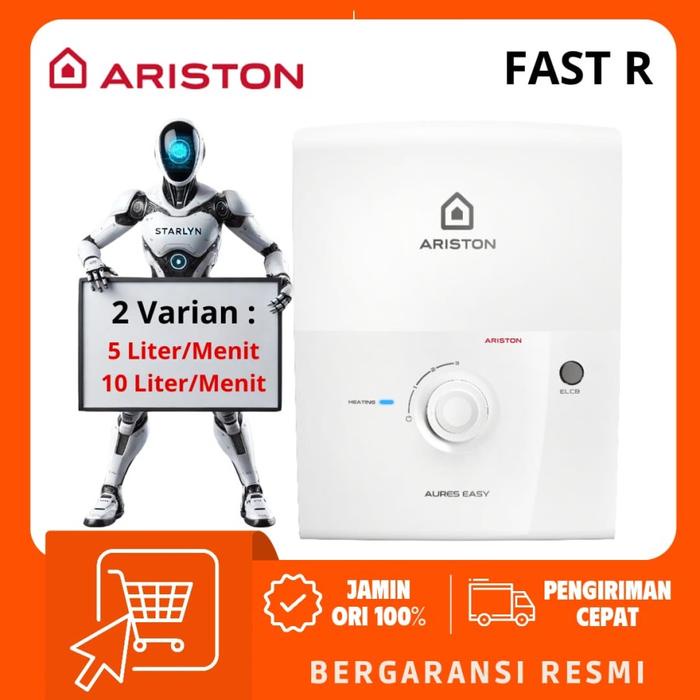 ARISTON WATER HEATER GAS 10 LITER / 5 LITER FAST R