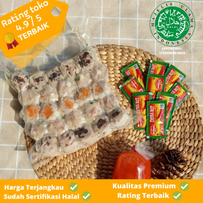 

Dimsum Premium / Dimsum Ayam Frozen / Dimsum Frozen vacum isi 25 pcs