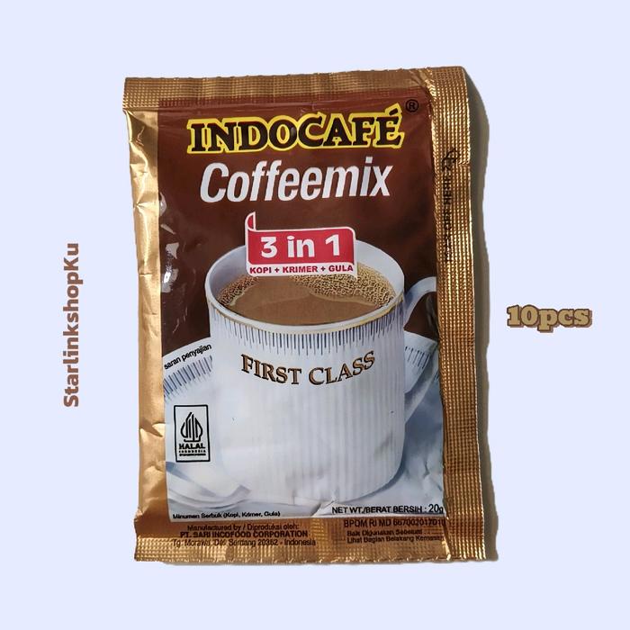 

Indocafe Coffemix 20gr - 10pcs, Kopi - Coffee Bubuk Susu