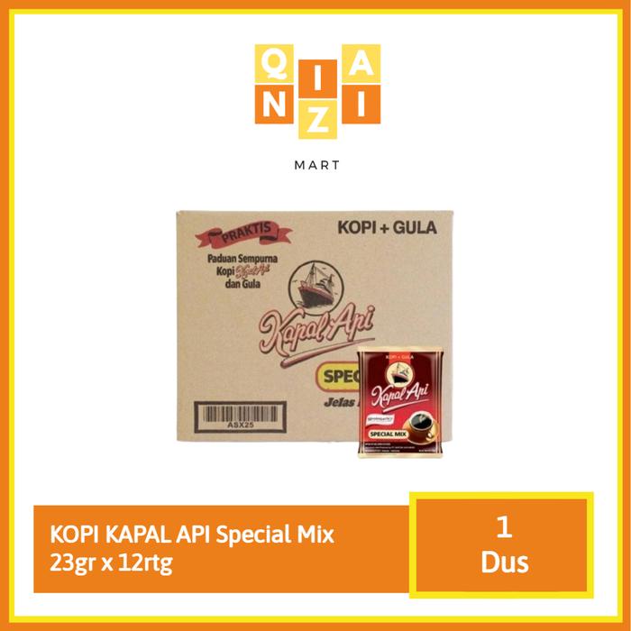 

QA - KOPI Kapal Api Special Mix 12rtg x 23gr