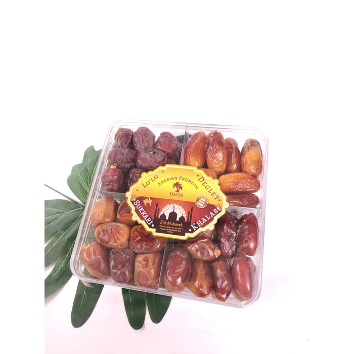 

Kurma 4 in 1 (Lulu, Deglet Noor, Sukkari, Khalas