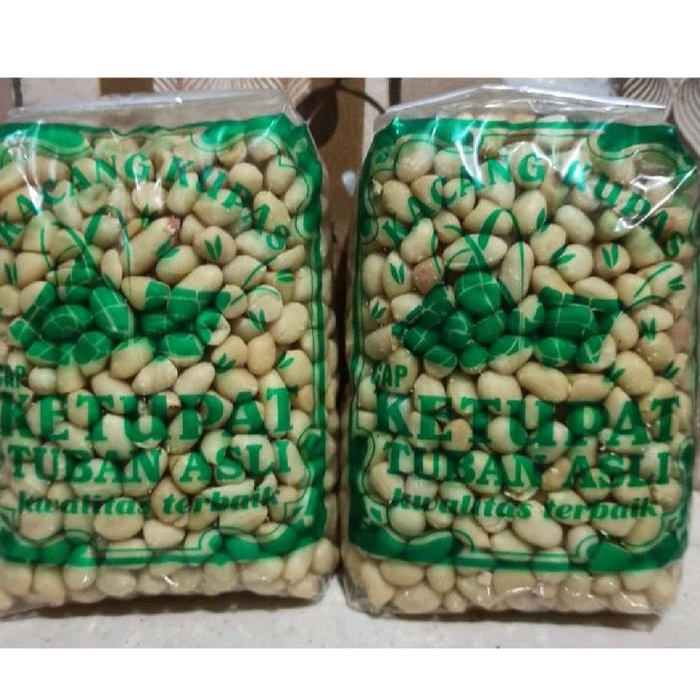 

3 bungkus kacang kupas tuban +-350 gram kwalitas pilihan