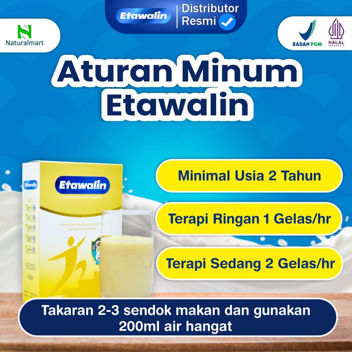

Susu Etawalin Original - Minuman Susu Kambing Etawa Bantu Masalah Tulang & Sendi BPOM Minuman Susu