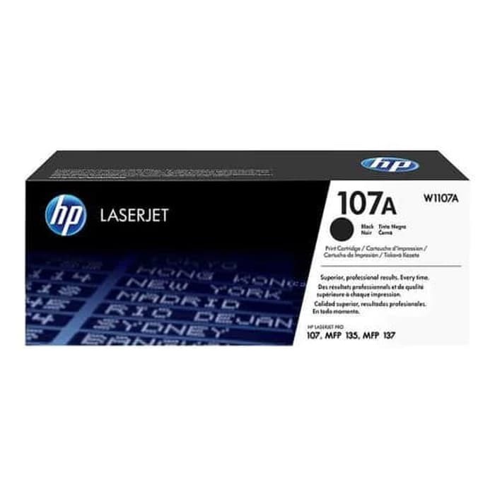HP 107a Black original Laser toner (W1107A) toner 107a