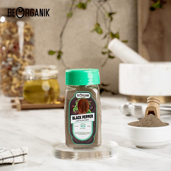 

Sale! Beorganik Black Pepper Powder / Lada Hitam Bubuk - Asli Tanpa Pengawet