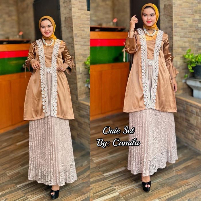 SALE TERBARU satu set kurung melayu wanita baju pesta kondang slimfit pakaian adat melayu Satin