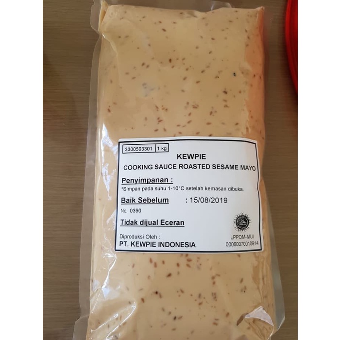 

Sale! Kewpie Cooking Sauce Roasted Sesame Mayo 1Kg Wijen Sangrai
