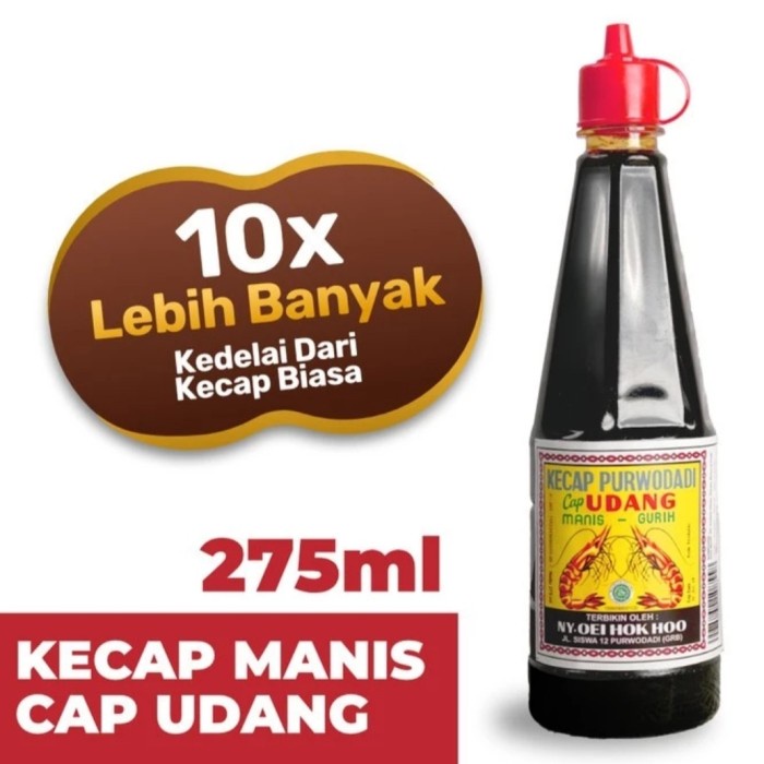 

Sale! Kecap Manis Cap Udang275Ml Purwodadi