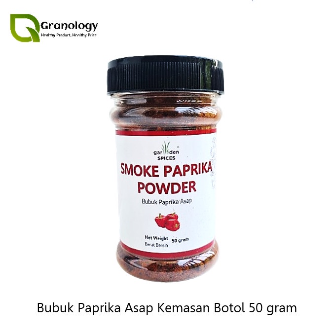 

Sale! Garden Spices Bumbu Kemasan Botol - Bubuk Paprika Asap (50 Gram)