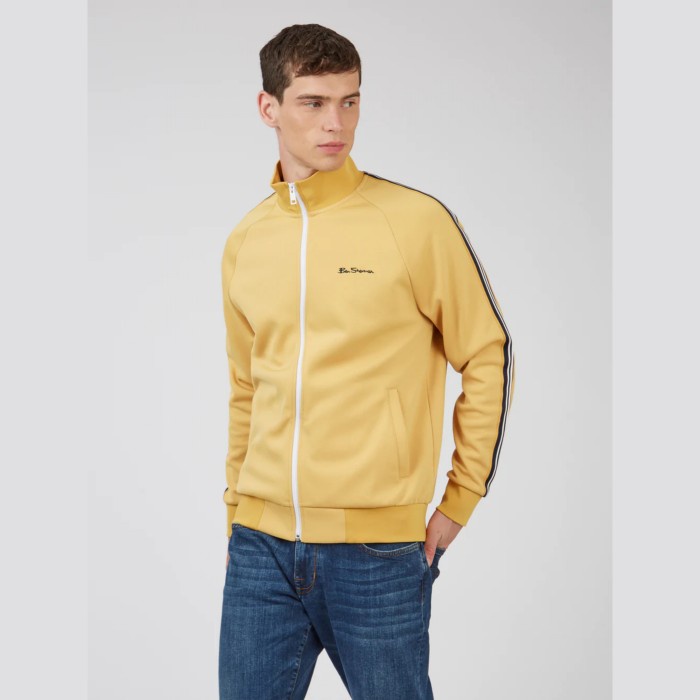 Ben Sherman Signature Tracktop Jacket Sunflower Original