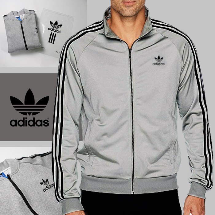 TERBARU Jaket Olahraga Pria Wanita Adidas Star Track Classic 3Stripe Grade Ori