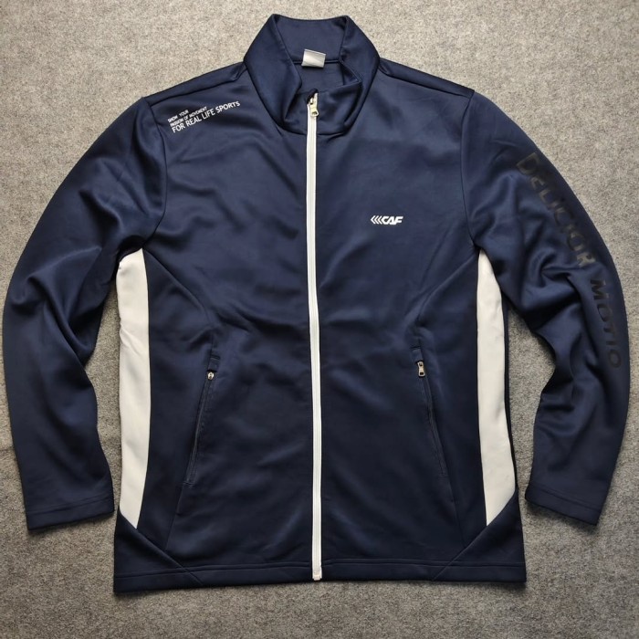Jaket Lecaf Tracktop Stretch Navy 0502