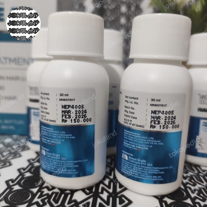 Diskon Hairouse Minoxidil 5% Non Alkohol Original India