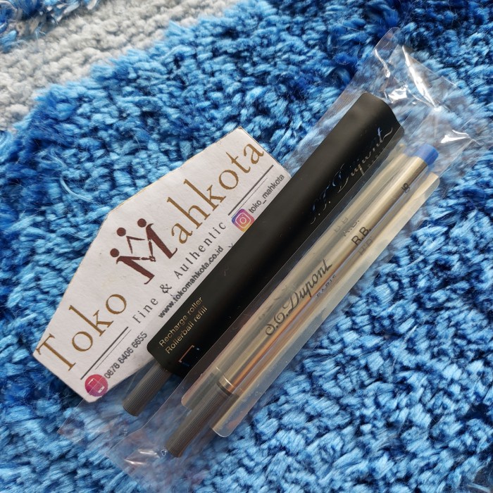 

Promo Terbatas Refill Rollerball / Sign Pen St Dupont
