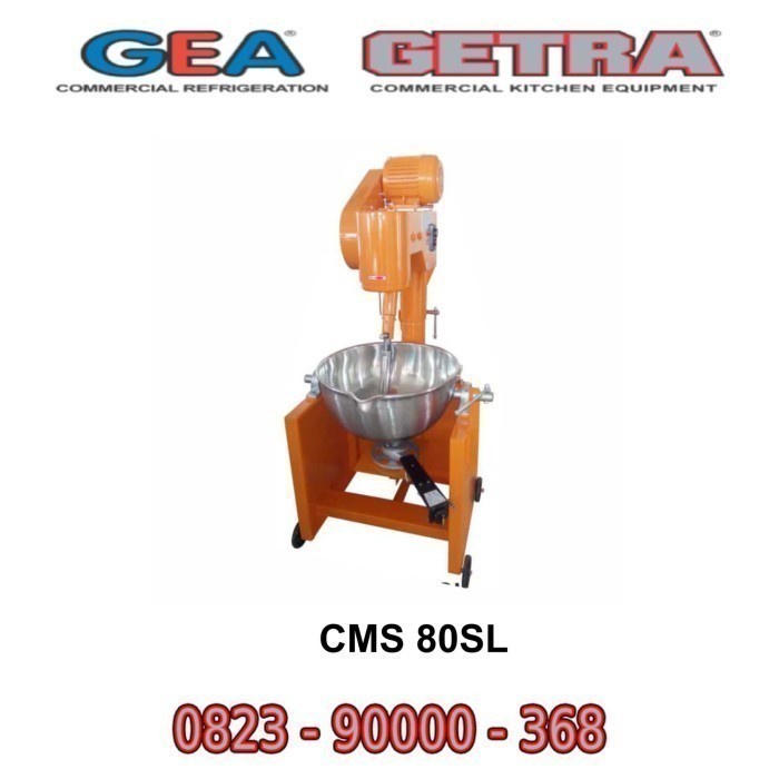 TILTING COOKING MIXER GETRA CMS-80SL MESIN PENGADUK ADONAN DODOL SELAI