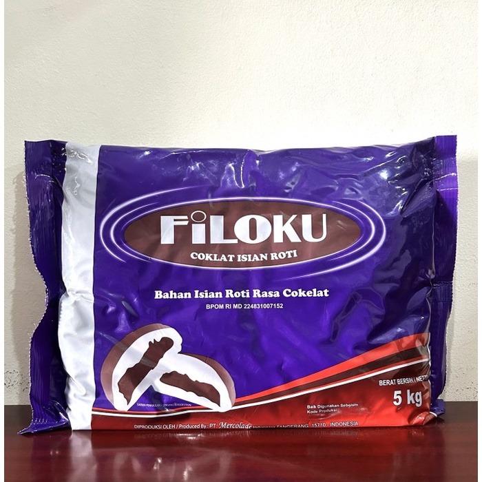 FILOKU Coklat FIlling 5 kg / Selai Coklat FILOKU 5 kg