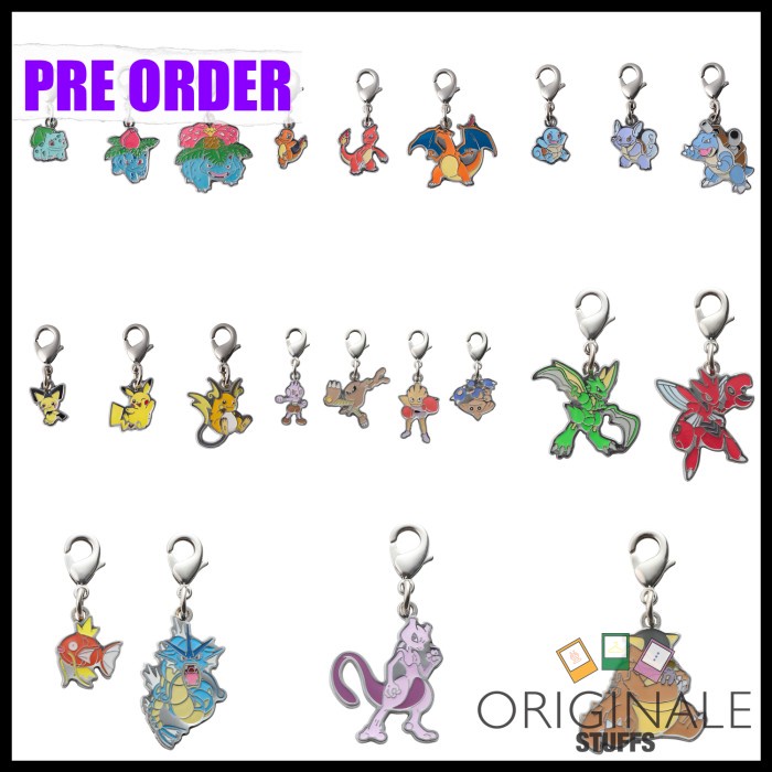 

Terlaris Pokemon Center Japan National Pokedex Metal Charms Original SALE