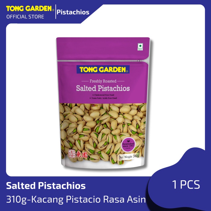 

Tong Garden Salted Pistachios 310gr - Kacang Pistacio Rasa Asin