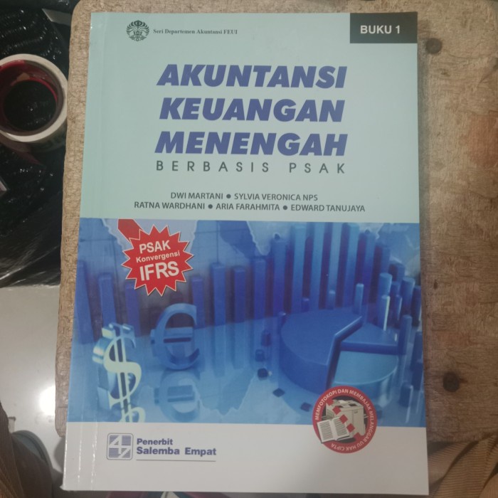 

SALE !!! AKUNTANSI KEUANGAN MENENGAH BERBASIS PSAK BUKU 1 DWI MARTANI DKK READYY