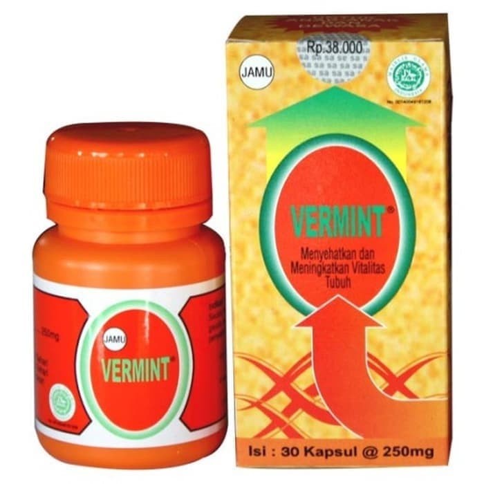 

VERMINT KAPSUL ISI 30 KAPSUL / EKSTRAK CACING / OBAT TIPES TYPUS TIPUS