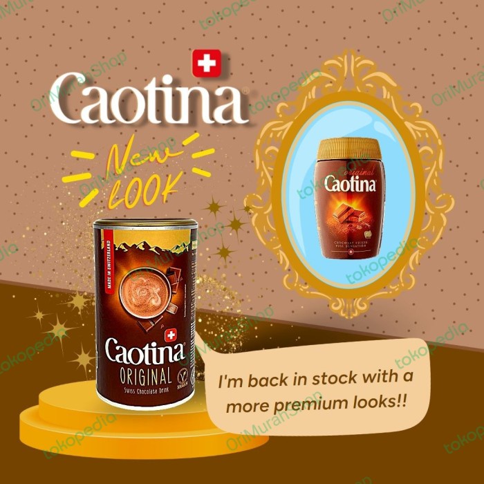 

Caotina Swiss Chocolate Drink Classic 200 Gr Bubuk Minuman Hot Coklat