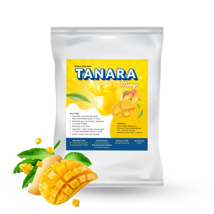 

Bubuk Mango 1kg - Serbuk Minuman Rasa Buah Mangga - Bandar Powder