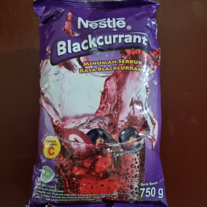

nestle blackcurrant 750gr