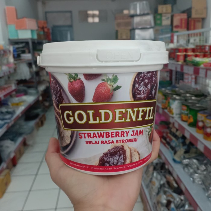

Goldenfil strawbery jam 1kg