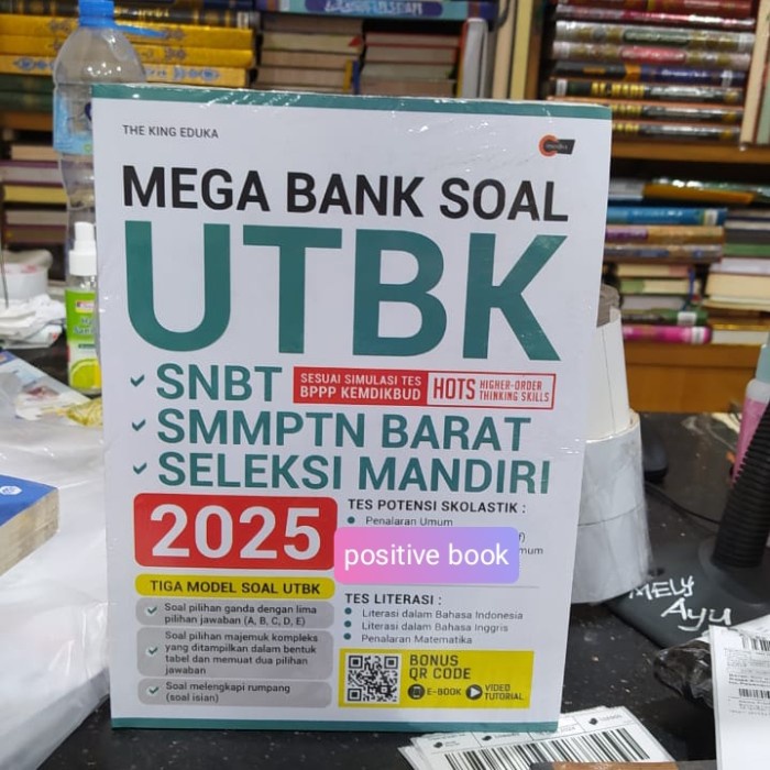 

SALE !!! MEGA BANK SOAL UTBK SNBT SELEKSI MANDIRI 2025 ORIGINAL READYY