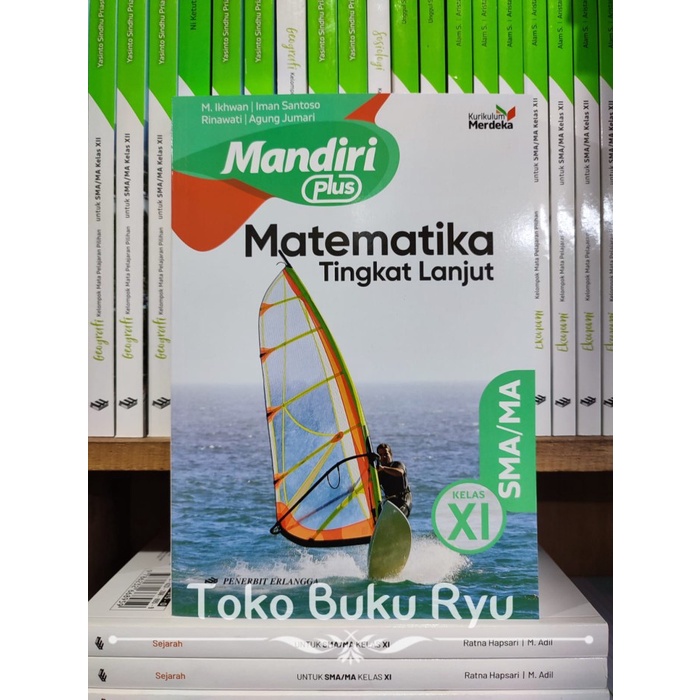 

SALE !!! BUKU SOAL MANDIRI PLUS MATEMATIKA TINGKAT LANJUT KELAS 2/XI 11 SMA MERDEKA ERLANGGA READYY