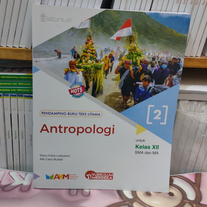 

SALE !!! BUKU ANTROPOLOGI SMA KELAS XII/12 KURIKULUM MERDEKA PENERBIT PLATINUM READYY