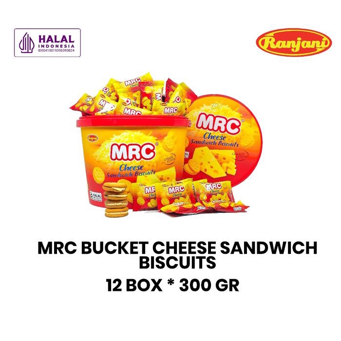 

SALE !!! MRC BUCKET CHEESE SANDWICH BISCUITS RANJANI CANDY READYY