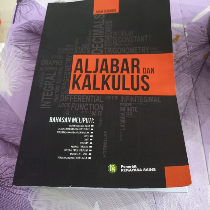 

SALE !!! JUAL BUKU ALJABAR DAN KALKULUS AYUB SUBANDI READYY