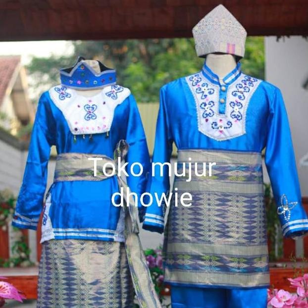 GRATIS ONGKIR Baju adat bangka belitung dewasa - sumatra selatan by Rafmart