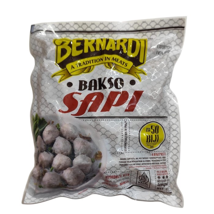 

SALE TERHOTT BERNARDI BAKSO SAPI KECIL ISI 50 READYY