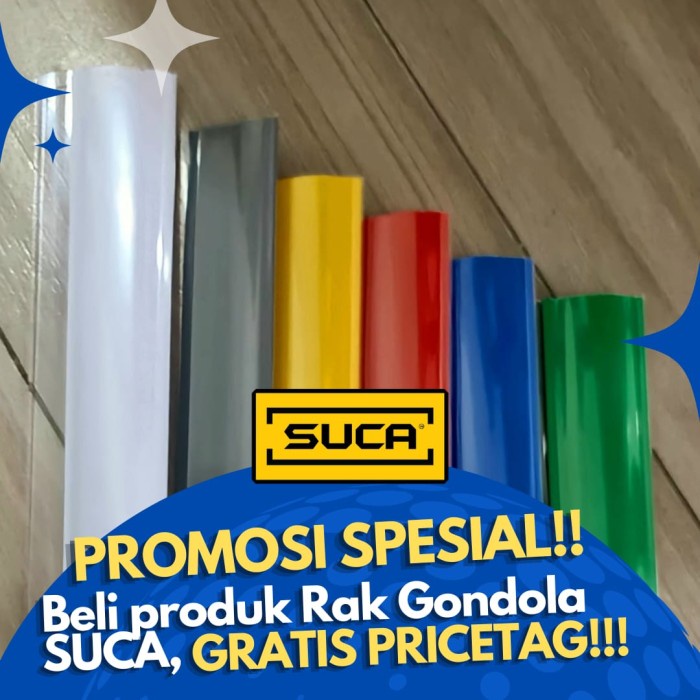 

DISKON FREE KOMBO HEMAT! PRICETAG RAK GONDOLA TIPE A2/A3 READYY