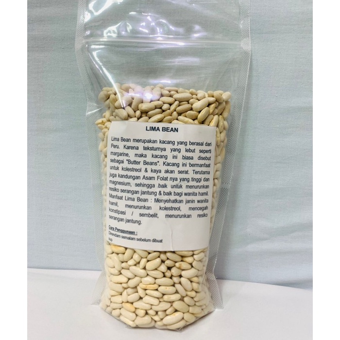 

SALE !!! ORGANIC SHOP - LIMA BEAN - 1000 GR READYY