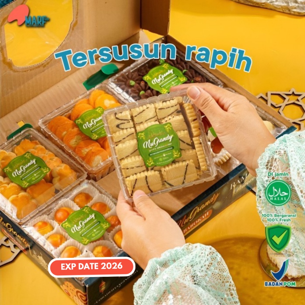 

BIG PROMO PAKET HAMPERS PARCEL LEBARAN RAMADHAN KUE KERING CAKE COOKIES RAMADAN PARCEL EXCLUSIVE