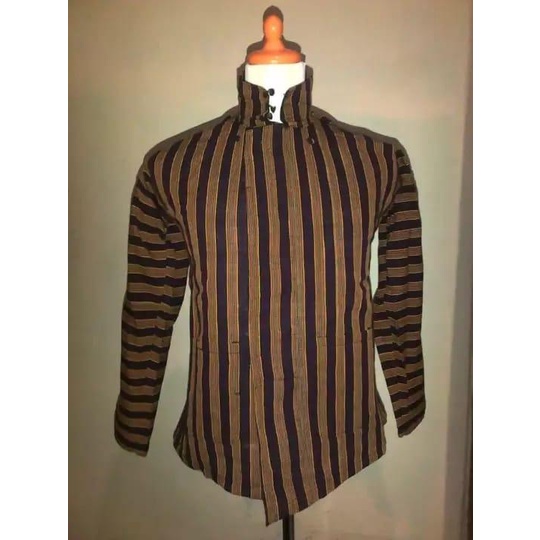 KOMPLIT Baju Lurik Adat Jawa Dewasa Pria Wanita Pakaian Tradisional