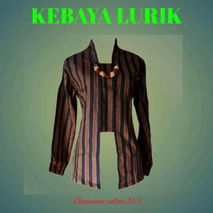 SPECIAL Baju lurik wanita // kebaya lurik // baju adat jawa // baju jawa wanita // baju lurik jawa