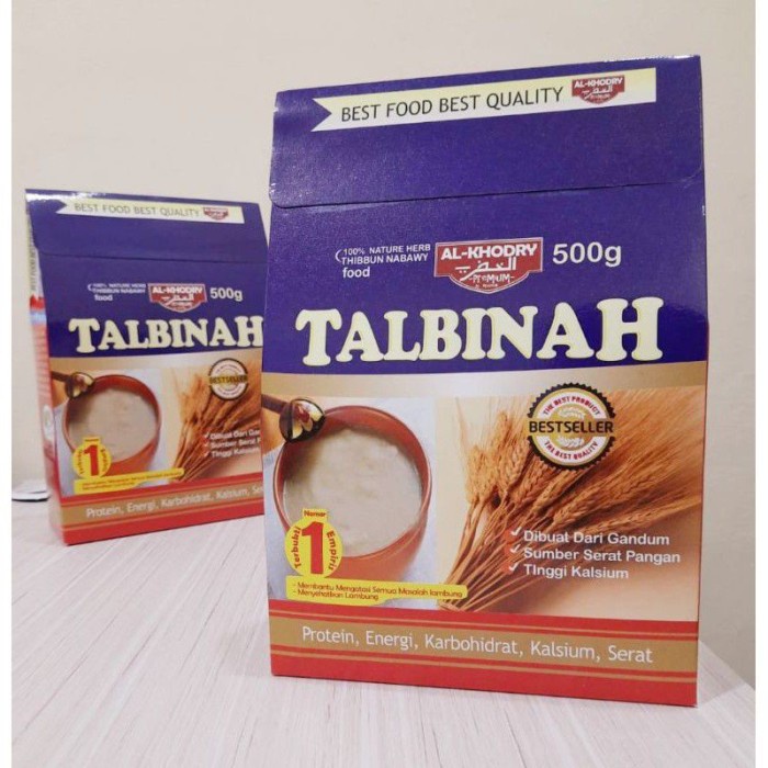 

SALE !!! TALBINAH TEPUNG GANDUM ASLI ORIGINAL BUBUR SEHAT LAMBUNG 500 GR READYY