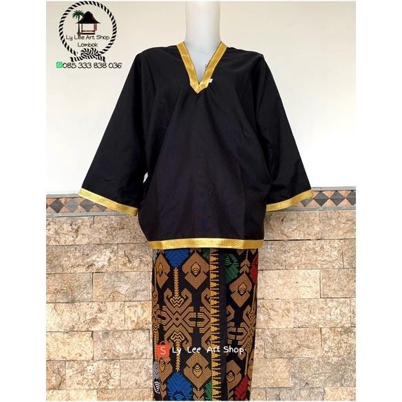 MURAH lambung baju adat sasak lombok lengan panjang