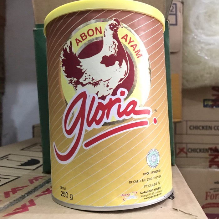 

SALE !!! ABON AYAM GLORIA 250GR ORIGINAL READYY
