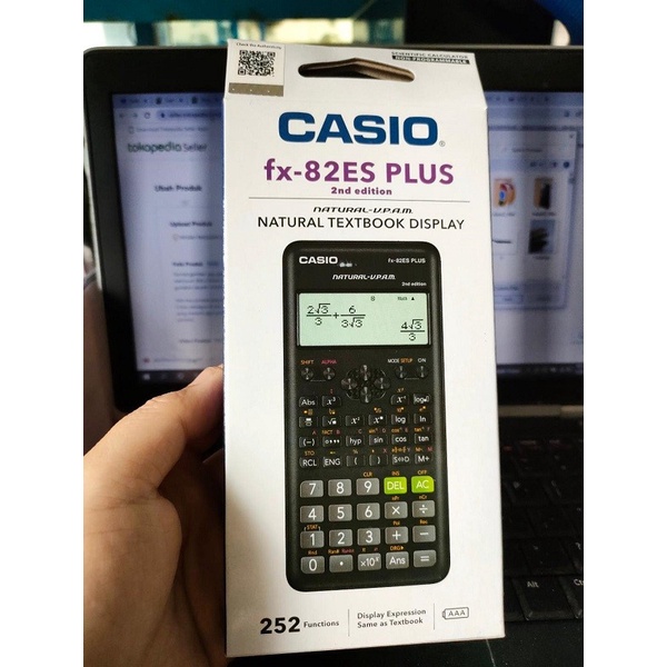 

kalkulator casio scientific fx-82es plus fx82es plus ori original asli TERLARIS/TERMURAH/TERPOPULER