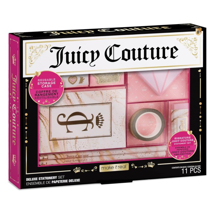 

Make It Real Juicy Couture Acrylic Stationery Set Diary dan Alat Tulis
