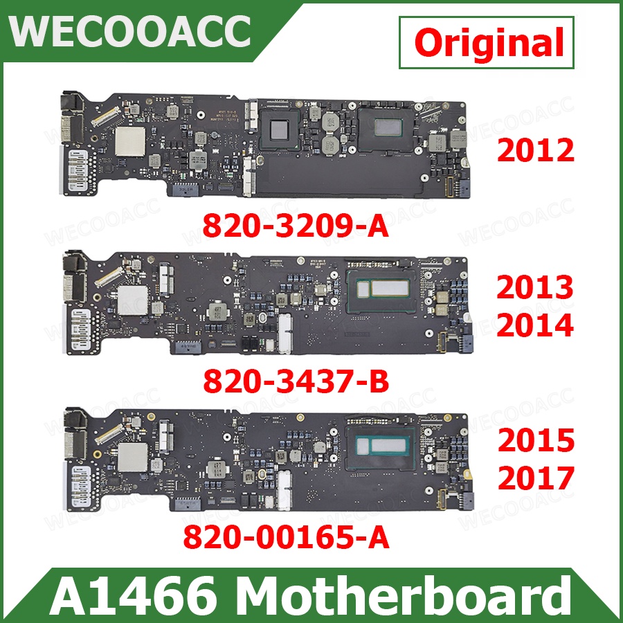 MB A1466 Motherboard For Macbook Air 13" A1466 Logic Board 820-3209-A 820-3437-B 820-00165-A 2012 20