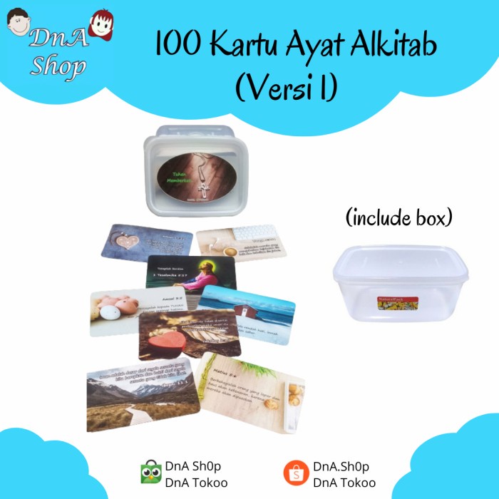 

100 Kartu Ayat Alkitab Versi 1